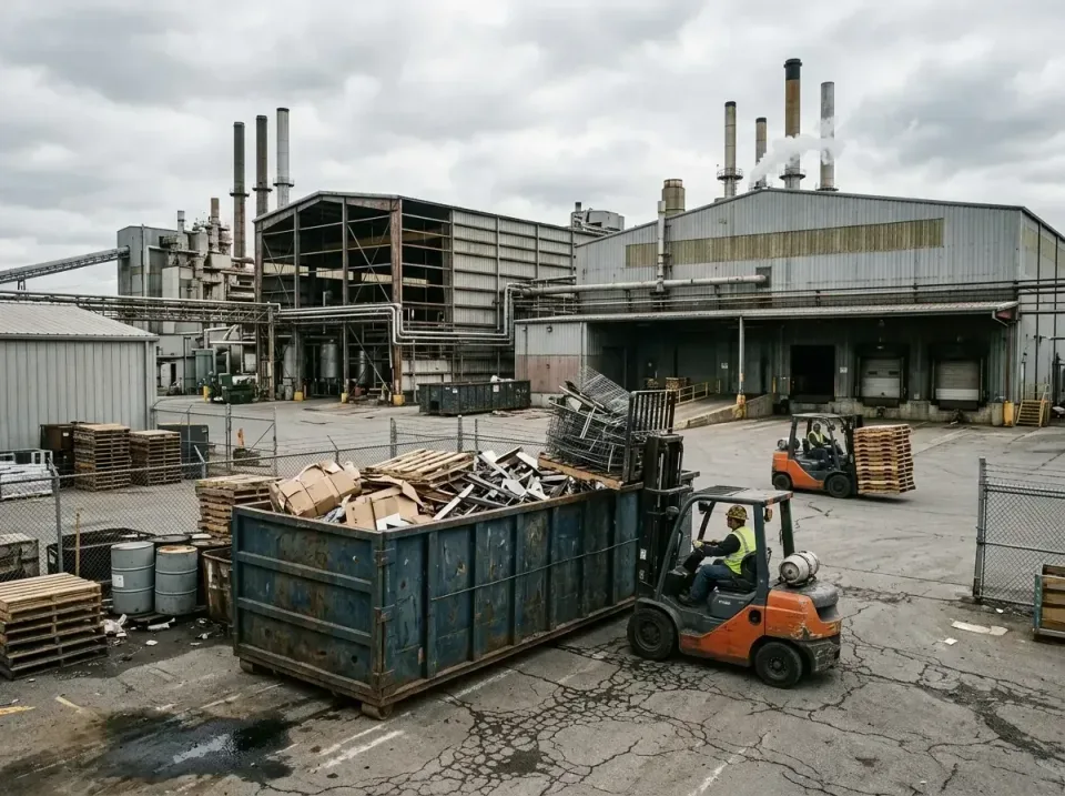industrial-factory-scrap-conta-003 — frequently asked questions, Cheap Roll-off Dumpster Rentals in Valley Green, PA